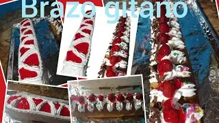 COMO HACER EL NIÑO ENVUELTO O BRAZO DE GITANO muy fácil y economico, como haserlo, 