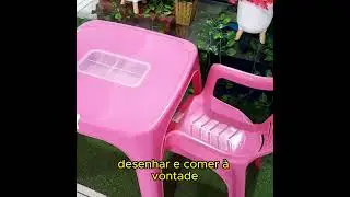 Promoção!! Mesinha+ 2 cadeirinhas