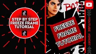 Step By Step Freeze Frame Tutorial | Popular TikTok Trend | 