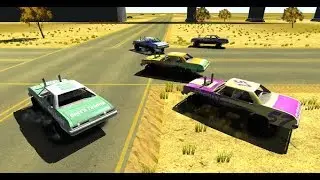 Топ 3 лучших машин для гонок! [Demolition Derby 2]#5