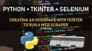 Tkinter Tutorial pt.4 - Adding the buttons and the start function