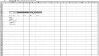 Excel 2003:  Merge and Center