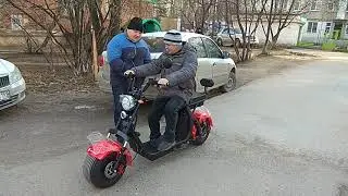 Электроскутер Citycoco || Очень краткий инструктаж) 