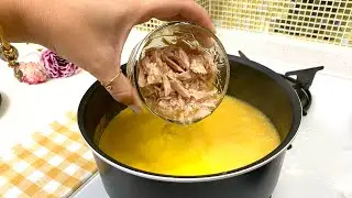 The Soup That Makes Kids Love Fish 💯 TUNA VEGETABLE SOUP