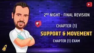 Chapter (1) Exam - مراجعه ليله الامتحان بيولوجي لغات 3 ثانوي 2024