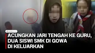 Viral! Two vocational school students in Gowa expelled after giving teacher the middle finger