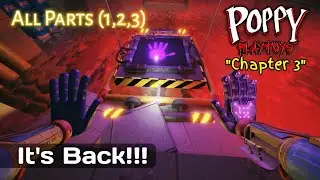 POPPY PLAYTOYS CHAPTER 3 All Parts (1,2,3) Full Gameplay - Poppy Playtime on Roblox is Back!
