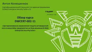 Обзор курса DWCERT0 002 11