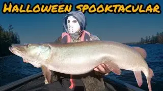 FALL MUSKY HUNT n' HALLOWEEN HORROR! Oct 31/24 vlog