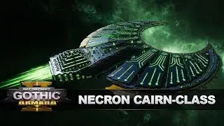 Battlefleet Gothic: Armada 2 - Necron Cairn Tomb Ship