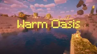 Minecraft - Relaxing Desert Oasis Ambiance & Music | Sleep, Study & Relax |