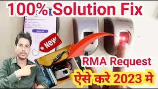 100% Solution Mantra RD Service Light Problem | Mantra Fingerprint Error 1140 | RMA Request Mantra