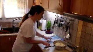 Odyssey in Athens, Webster Athens Greek cooking class- "Tiropita"- "Cheese pie"  made easy!