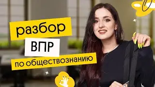 РАЗБОР ВПР ПО ОБЩЕСТВОЗНАНИЮ 2023 | Вебиум