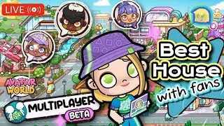 (LIVE) Show Me Your House to WIN! (Avatar World Multiplayer with Everyone's Toy Club)