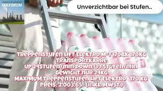 MAXIMUM Treppenstufen Lift Elektro  nur 1.999€              alle Infos unter  www.schuetze-handel.de