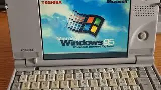 Toshiba Libretto 50CT startup