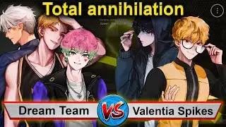 Dream Team vs Valentia Spikes. Total annihilation. Full gameplay. The Spike. Volleyball 3x3