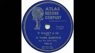 It Wasn't A Lie  -  The Fi Tones