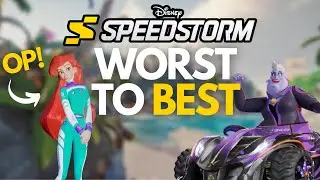 Who Is The BEST Little Mermaid Racer In Disney Speedstorm?