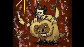 Don't Starve Together выживаем, угараем, охотимся на мамонта.№1