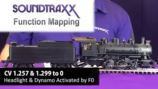Function Mapping with SoundTraxx decoders
