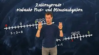 The number line - simple addition and subtraction problems | Rational numbers - simply explained
