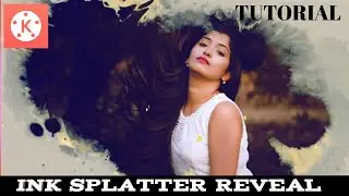 How To Create Ink Splatter effect In kinemaster//kinemaster editing