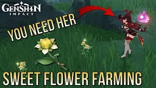 Sweet Flower Farming 2.0 (Only For Players With Amber) - Genshin Impact