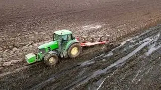 PLOWING CASE MX 240 + JOHN DEERE 6930 // ORKA CASE MX 240 + JOHN DEERE 6930
