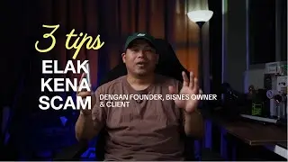 Kena Scam dengan Founder. Kata tak cantik tapi guna hasil kerja senyap-senyap.