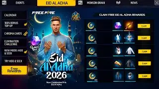 ঈদ ইভেন্ট 💥 থেকে ফ্রিতে পাবে সবাই🥳 Eid Special Event Rewards | Free Fire New Event | FF New Event bd
