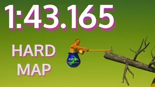 Getting Over It - Hard Map in 1:43.165
