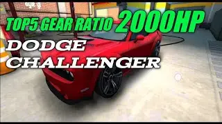 Top5 gear ratio dodge challenger car parking multiplayer
