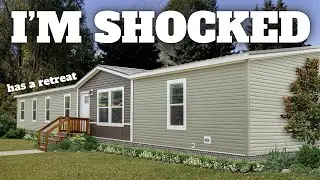 I WASN'T EXPECTING THIS INSIDE! This NEW mobile home is a GEM! Prefab House Tour