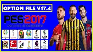 احدث اوبشن فايل بيس 2017 انتقالات 2024  PES 2017 | OPTION FILE 2024 SMOKE PATCH