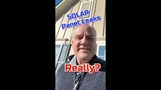 Solar Panel Leak, Daniel the Adjuster