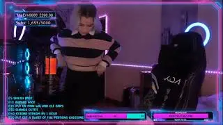 Her crop top shows a bit too much