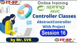 Controller Classes AbstractController With Project || Session 16 || by Mr. SVK