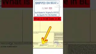 What is SOB Date in Bill of lading I Import Bill of lading 