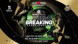 TOP 16 | 2025 WDSF World Championship Breaking Adult | Kurume, Japan 🇯🇵