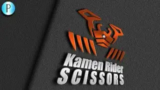 Cara membuat logo kamen rider scissors di pixellab