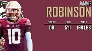 Jammie Robinson | #𝟙𝟘 | Florida State Seminoles Defensive Back