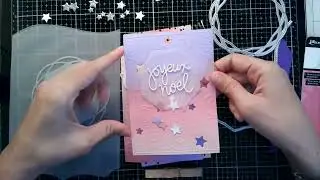 pink Christmas! rosa Navidad! Cardmaking, tarjeteria Irenka Decora