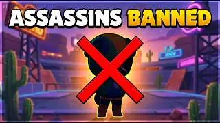 Assassin’s are banned in brawl stars😢😢😢 