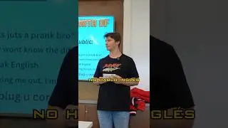 Teaching Students How To Get Away With Any Prank