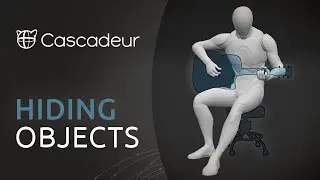 Hiding Objects in Cascadeur