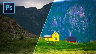 Photoshop tutorial | How to convert simple image to hdr image | Convert to 4K
