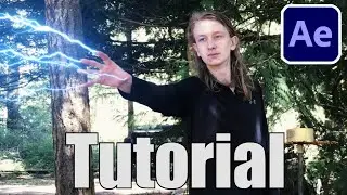 How To Make Lightning VFX - After Effects Tutorial - No Plugins
