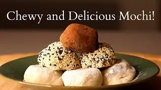 How to Make Mochi (Red Bean, Sesame, and Chocolate)
